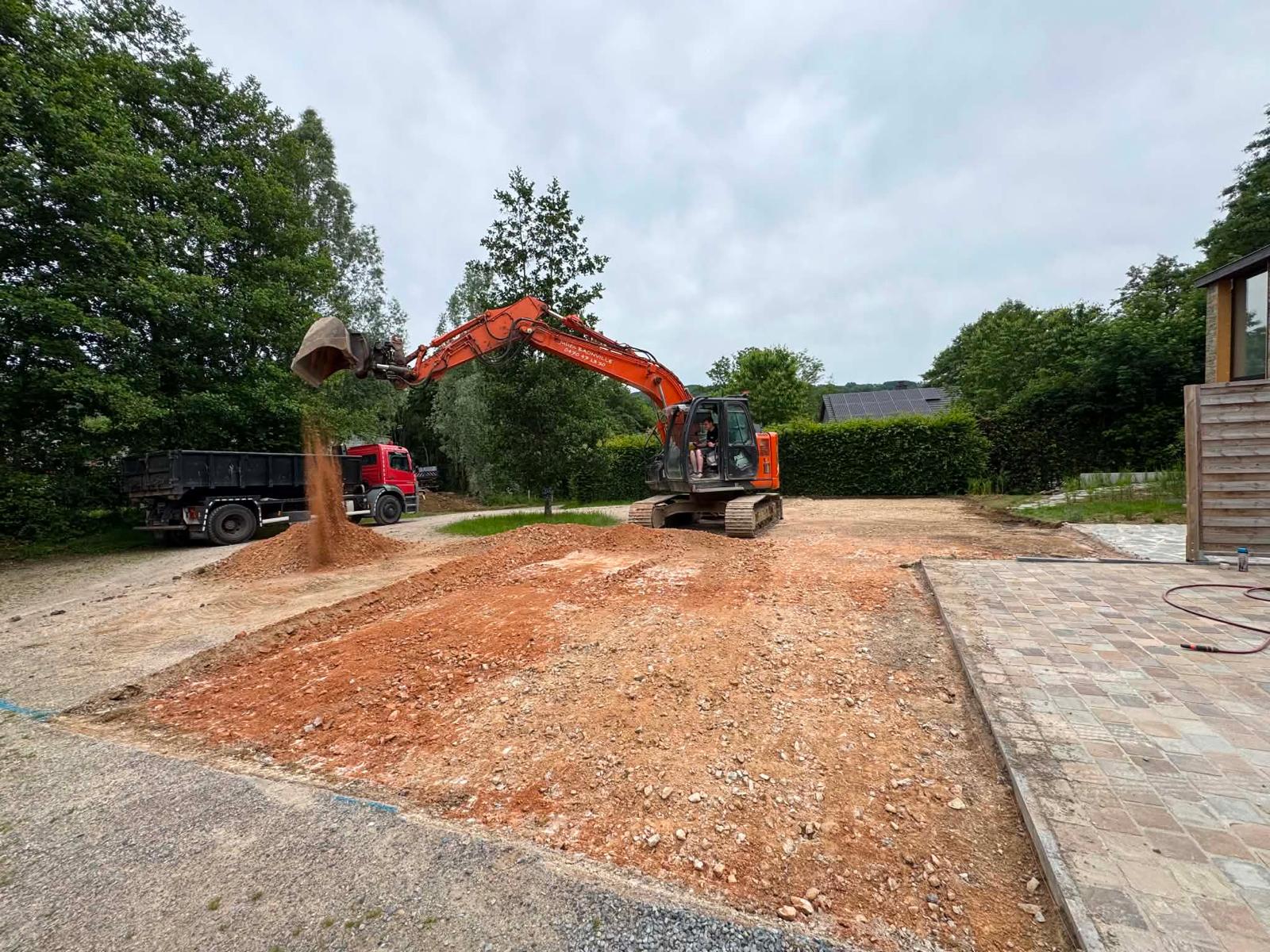 Réalisation Yernaux Terrassement