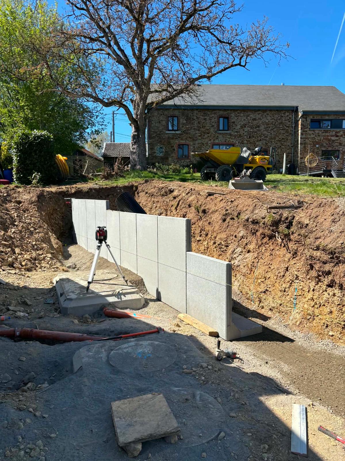 Réalisation Yernaux Terrassement