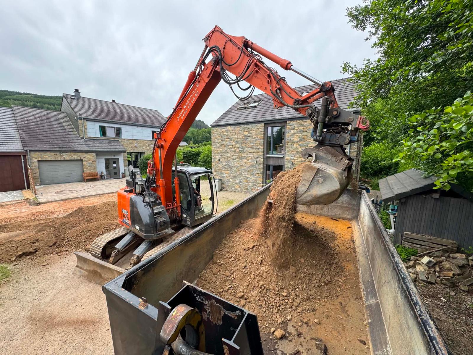 Réalisation Yernaux Terrassement